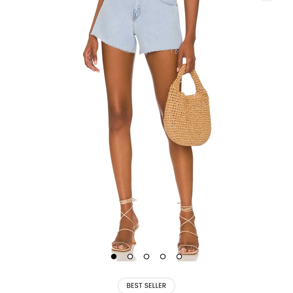 Rollas mirage light wash shorts - size 28
